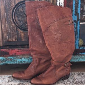 FRYE | Genuine Leather Tall Riding Boots